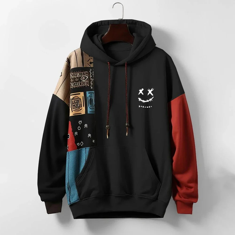 Branton Patchwork Hoodie