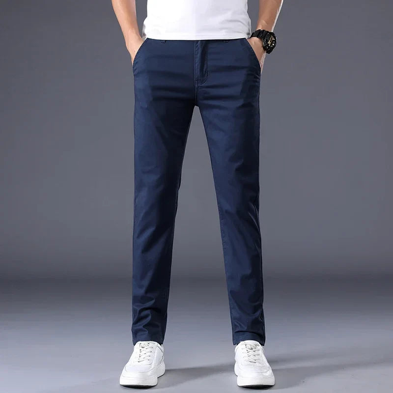 Valeni Slim-Fit Trousers