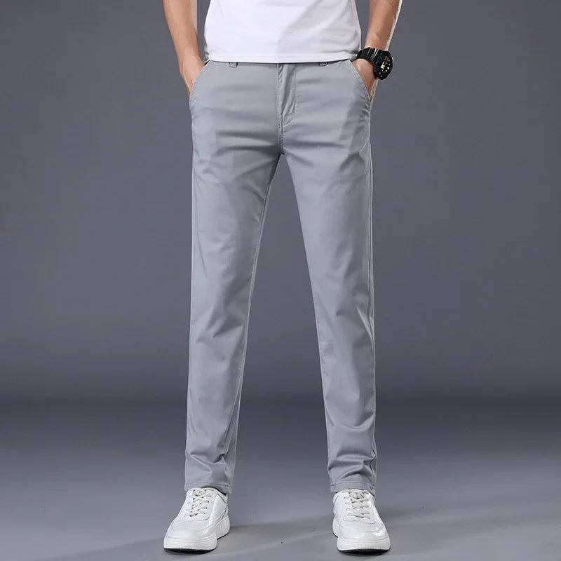 Valeni Slim-Fit Trousers