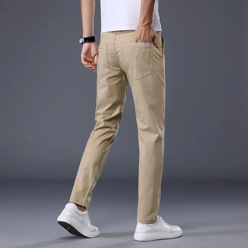 Valeni Slim-Fit Trousers