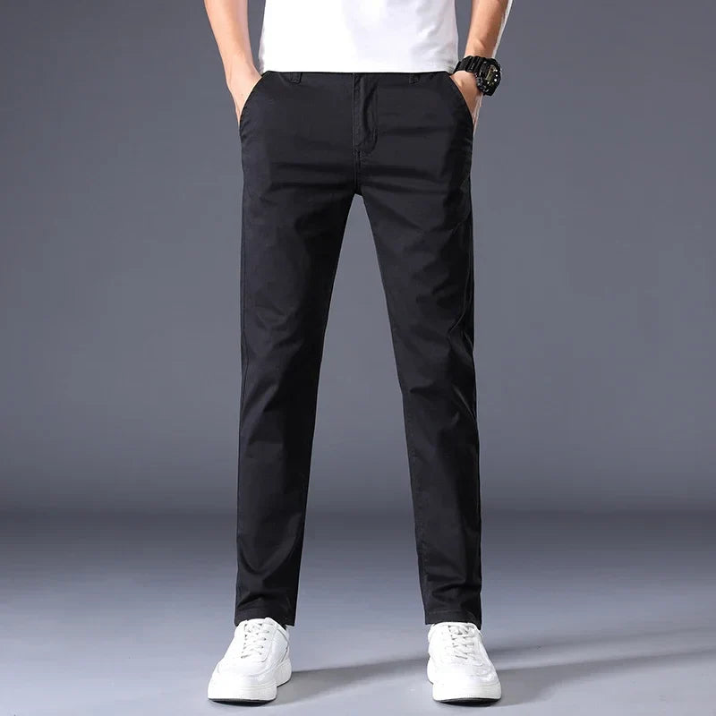 Valeni Slim-Fit Trousers