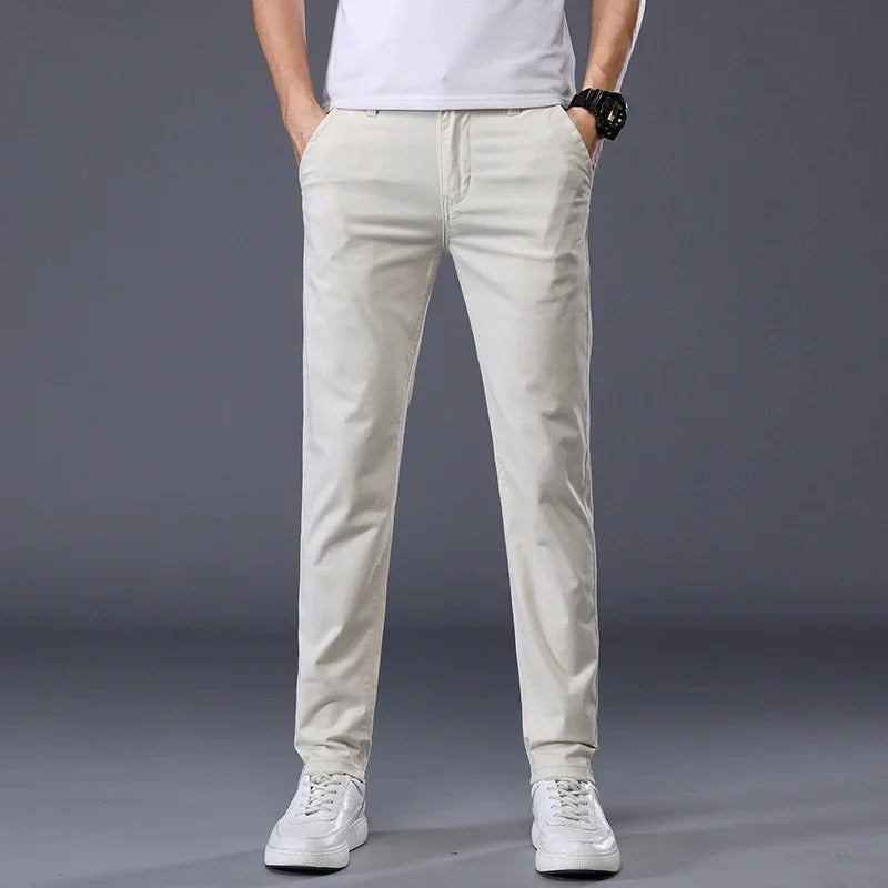 Valeni Slim-Fit Trousers