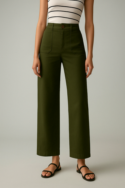Savona Wide-Leg Trousers