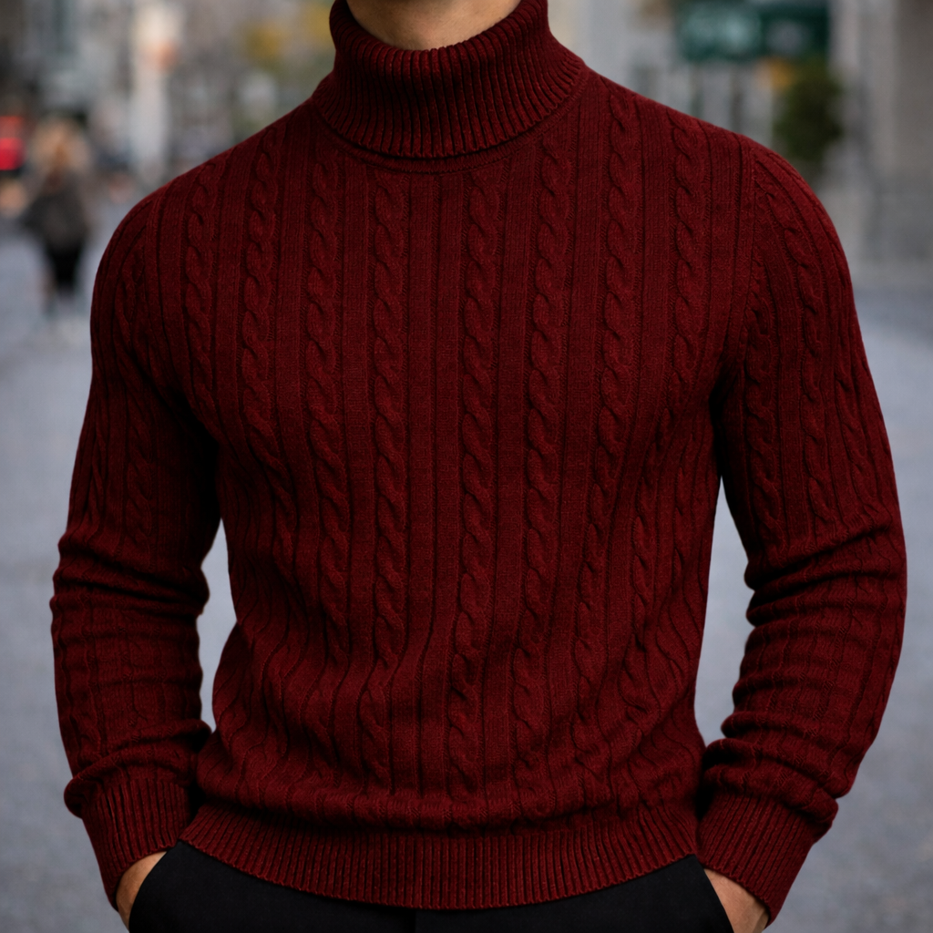 Santino Wool Turtleneck