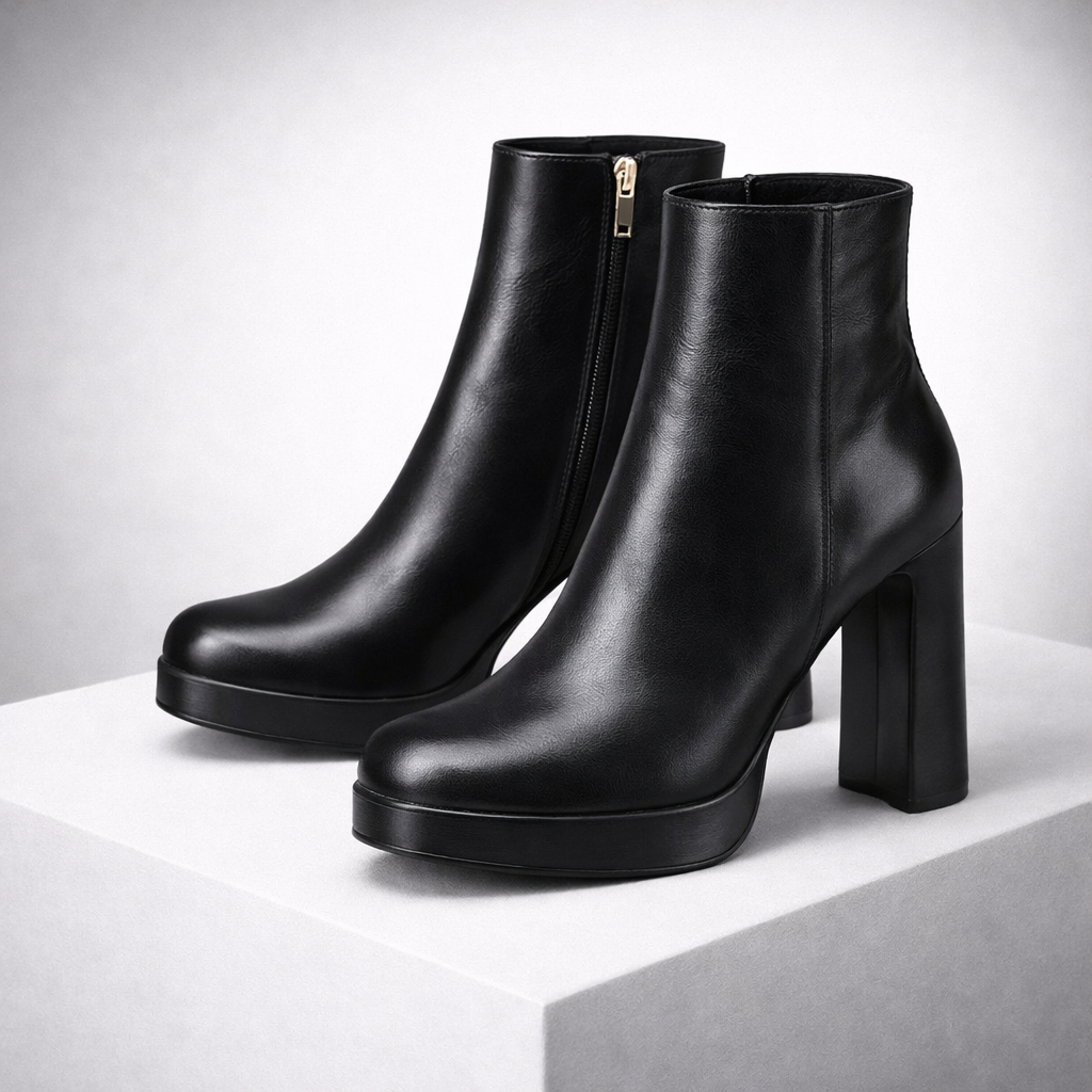 Avelin Genuine Leather Heels