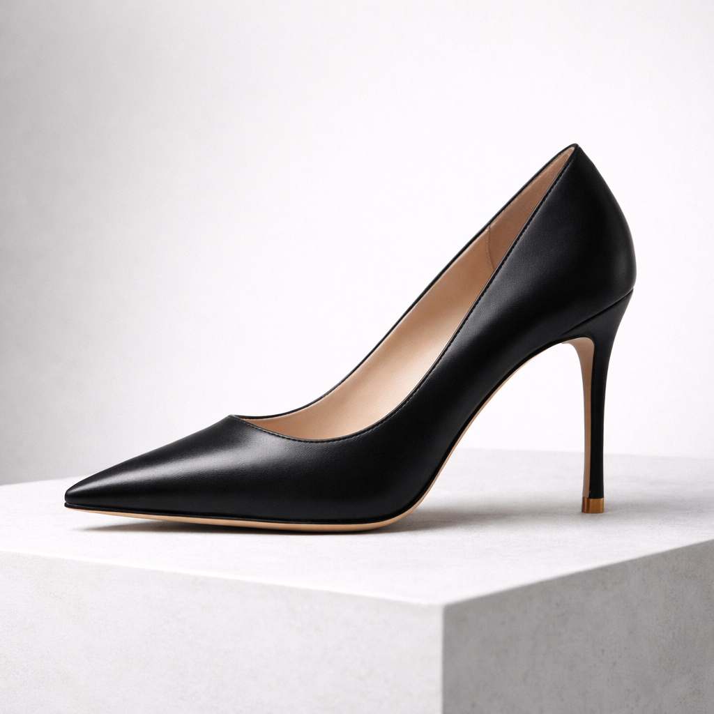 Avelin Leather Heels