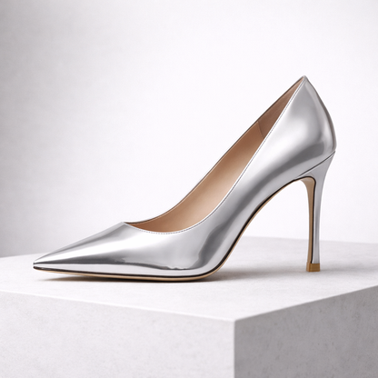 Avelin Leather Heels