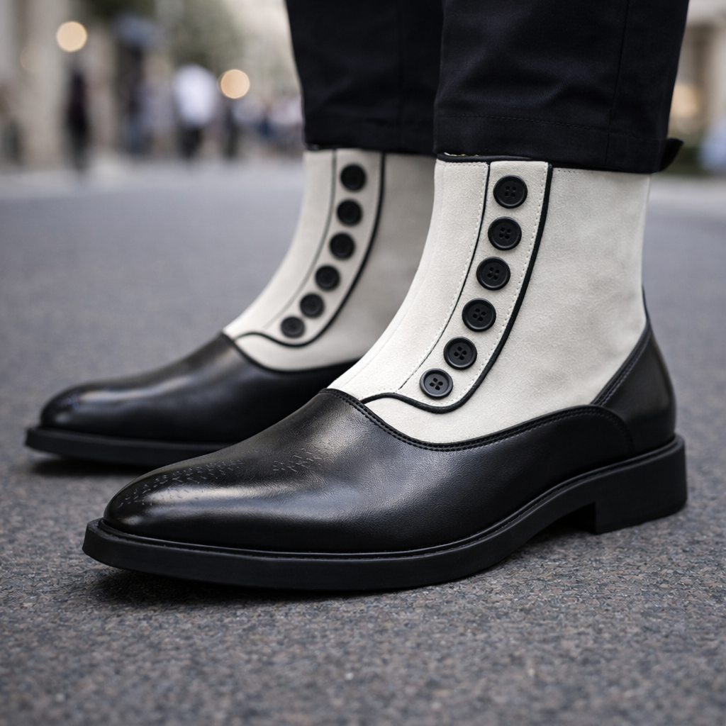 Savonti Leather Chelsea Boots