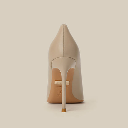 Avelin Leather Heels