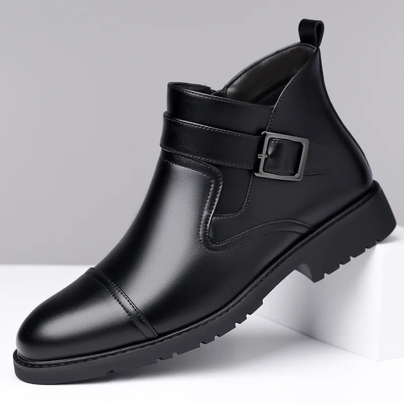 Salvino Leather Chelsea Boots
