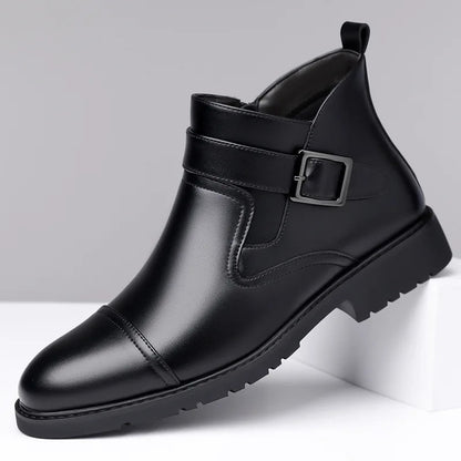 Salvino Leather Chelsea Boots