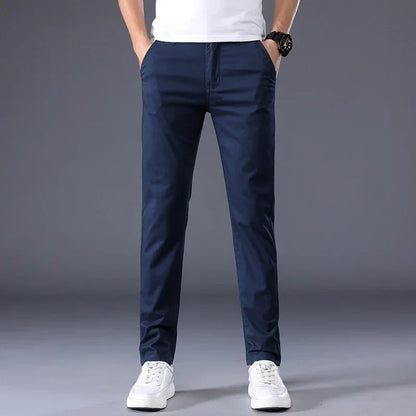 Valeni Slim-Fit Trousers