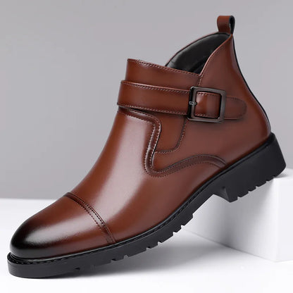 Salvino Leather Chelsea Boots